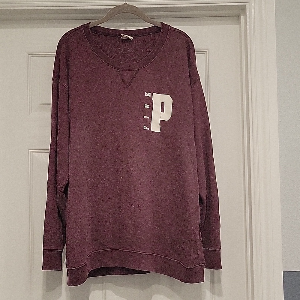 2013 PINK Victoria's Secret Purple Sweatshirt.16